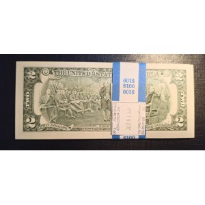 United States of America, 2 Dollars, 2003, UNC, p516b, (Total 47 banknotes)
