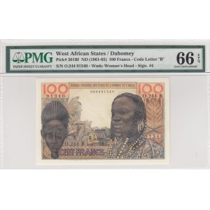 West African States, 100 Francs, 1961-65, UNC, p201Bf