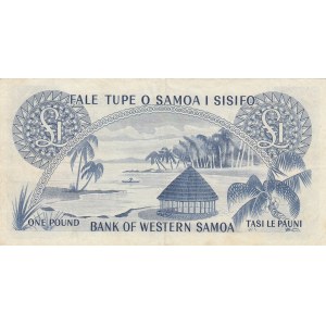Western Samoa, 1 Pound, 1963, XF, p14