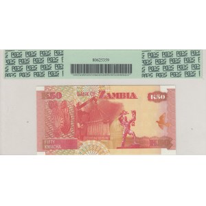 Zambia, 50 Kwacha, 2006, UNC, p37e