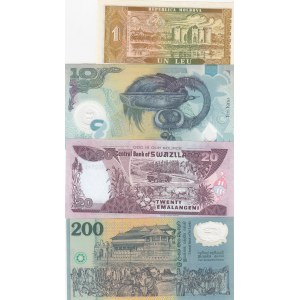 Mix Lot, (Total 4 banknotes)