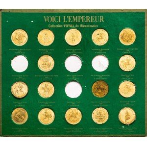 Plansza z monetami kolekcjonerskimi