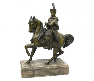 FIGURA KRÓLA JANA III SOBIESKIEGO NA KONIU