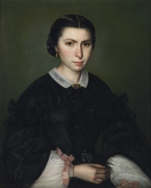 Jabłoński Marcin, PORTRET DAMY, 1861