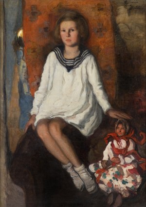 Stroński Marian, DZIEWCZYNKA Z LALKĄ, 1936