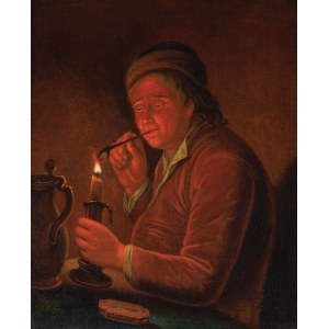 MAN WITH A FAJKA, 17th / 18th century.