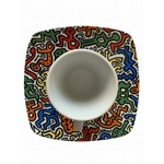 Filiżanka z talerzykiem, Keith Haring, Art Now Collection N 13