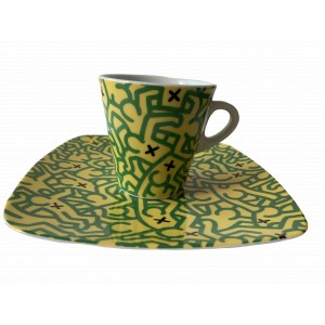 Filiżanka z talerzykiem, Keith Haring, Art Now Collection N 15