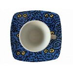 Filiżanka z talerzykiem, Keith Haring, Art Now Collection N 17
