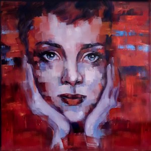 Marzena Hettich-Uryszek, Girl in Red, 2020