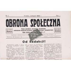 OBRONA Społeczna