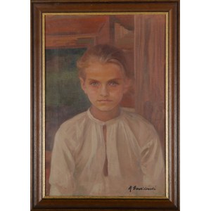 Ryszard GAWLIKOWSKI (1877-1956), Portret dziewczynki