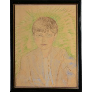 WITKIEWICZ Stanisław Ignacy (WITKACY) (1885-1939), Portret Romana Ducha w wieku dziecięcym (1934)