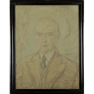 Autor: WITKIEWICZ Stanisław Ignacy (WITKACY) (1885-1939), Portret Kazimierza Ducha (1933)