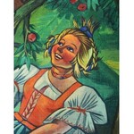 Zofia STRYJEŃSKA (1891-1976), Zrywanie jabłek (ok. 1960)