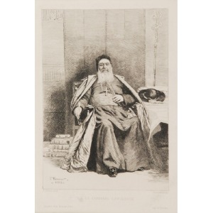 Feliks JASIŃSKI (1862-1901), Kardynał Lavigerie, 1888
