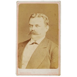 KAROLI & PUSCH (XIw W.), Portret mężczyzny, ok. 1885