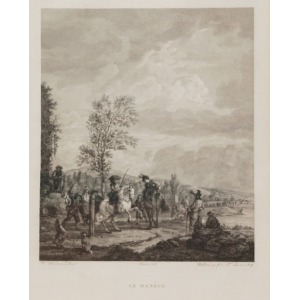 Georges MALBESTE (1754-1843),, Szkoła jazdy [Le maneALge]