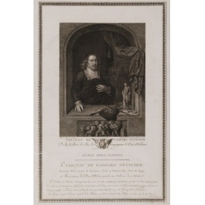 J. S. KLAUBER, Portrait de Gaspard Netscher