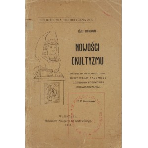 Józef Jankowski, Książka Nowości okultyzmu