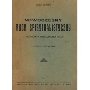 Józef Chobot, Książka Nowoczesny Ruch Spirytualistyczny