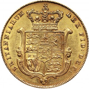 Wielka Brytania, Jerzy IV, suweren 1827, Londyn