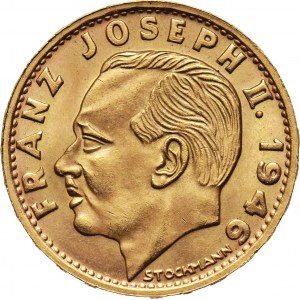 Liechtenstein, Franciszek Józef II, 20 franków 1946