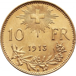 Switzerland, 10 Francs 1913 B, Bern