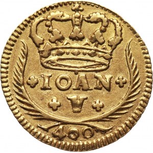 Portugal, Joao V, 400 reis 1730