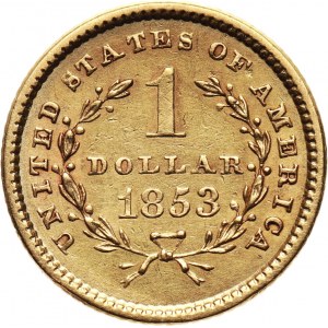 USA, Dollar 1853, Philadelphia