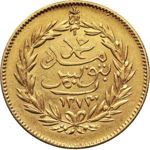 Tunisia, Abdoul Mejid, 50 Piastres AH1273 (1856)