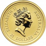 Australia, set of 3 gold coins from 1998, Year of the Tiger
