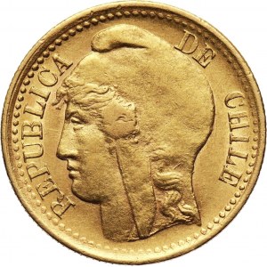 Chile, 5 pesos 1895