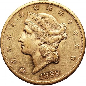 USA, 20 Dollars 1889 CC, Carson City