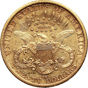 USA, 20 Dollars 1889 CC, Carson City