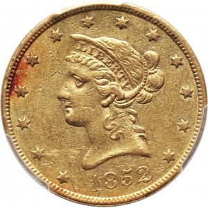 Stany Zjednoczone Ameryki, 10 dolarów 1852, Filadelfia