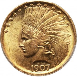 USA, 10 Dollars 1907, Philadelphia