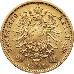 Niemcy, Prusy, Wilhelm I, 20 marek 1871 A, Berlin