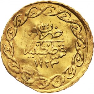 Turkey, Mahmud II, 1/4 Cedid Mahmudiye AH 1223/30 (1838)