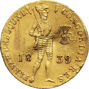 Netherlands, Wilhelm I, Ducat 1839, Utrecht