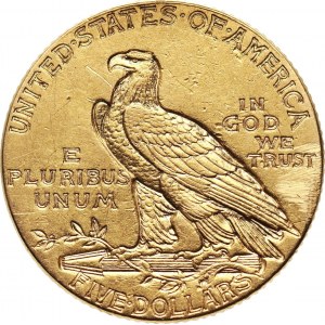 Stany Zjednoczone, 5 dolarów 1913, Filadelfia