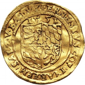 Austria, Salzburg, Ernst von Bayern, Ducat 1551