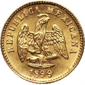 Meksyk, peso 1899 Mo-M, Meksyk