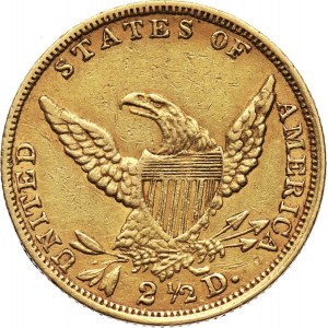 USA, 2 1/2 Dollars 1836, Philadelphia