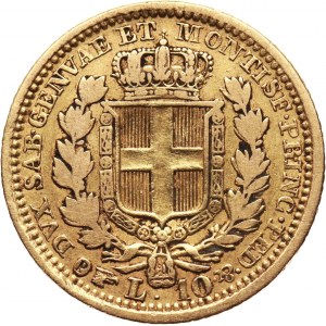 Italy, Sardinia, Carlo Alberto, 10 Lire 1833 P, Torino