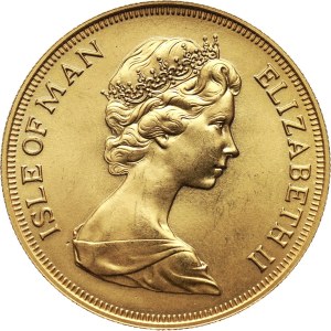 Wyspa Man, Elżbieta II, 5 funtów 1974, Wiking