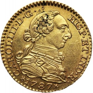 Hiszpania, Karol III, escudo 1787 M-DV, Madryt