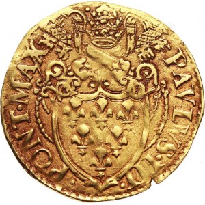 Italy, Papal States, Paul III 1534-1549, Scudo d'Oro, Rome