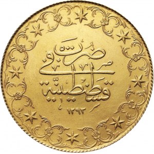 Turcja, Abdul Hamid II, 500 Kurush AH1293/27 (1901), Qustantiniya