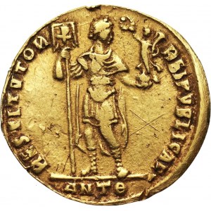 Cesarstwo Rzymskie, Walentynian I 364-375, solidus, Antiochia